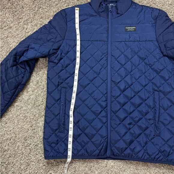 Simply Southern Blue Quilted Nylon Jacket - Picture 6 of 6